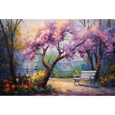 Flower Garden Acrylic Canvas